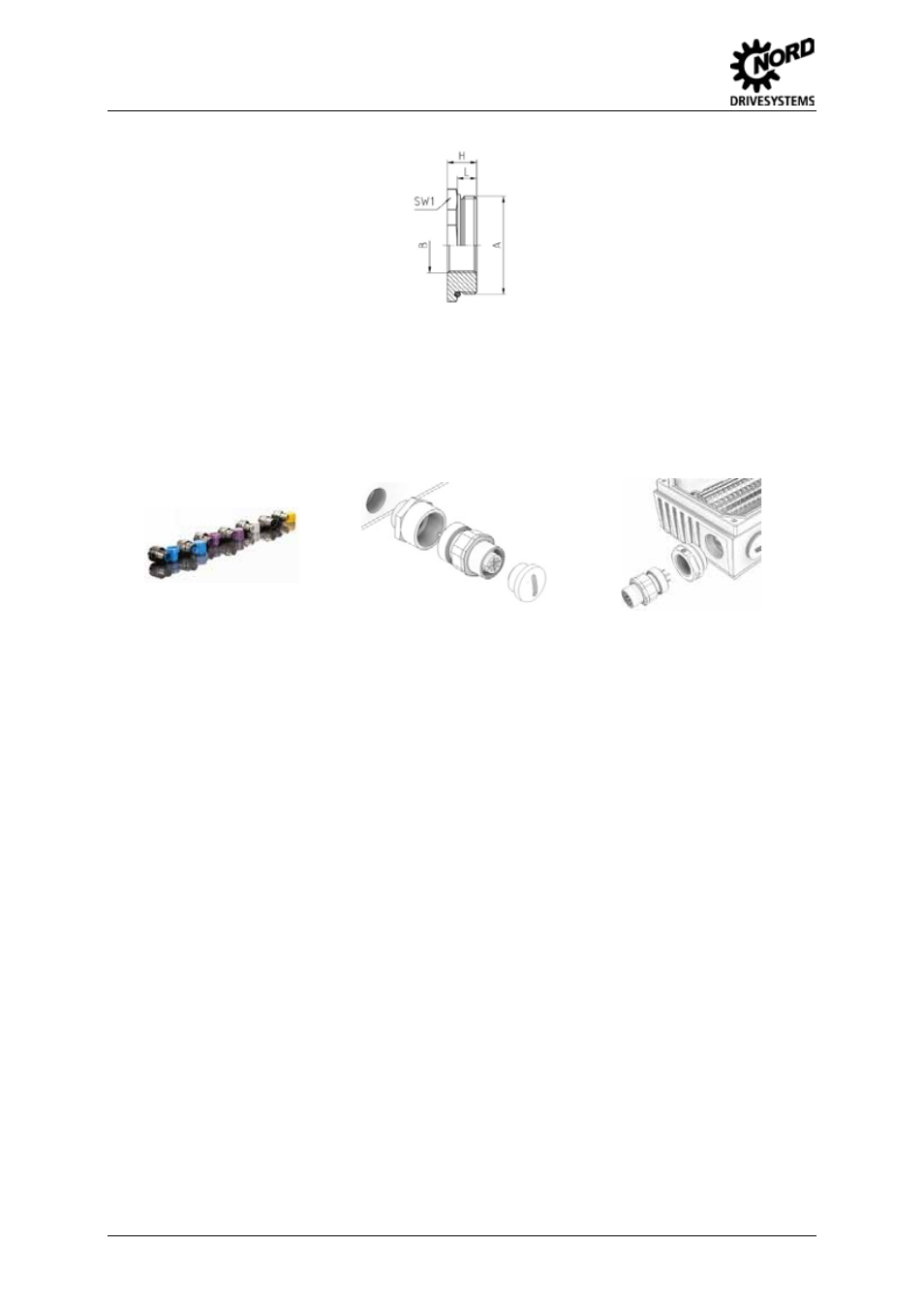 Dimensioned drawing, Installation | NORD Drivesystems TI 275274511 User Manual | Page 2 / 2