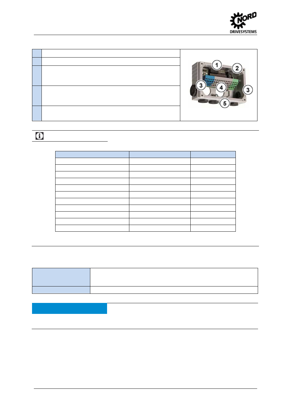 Features, Installation, Information | Attention, M12 connector, Sealing | NORD Drivesystems TI 275280500 User Manual | Page 2 / 4
