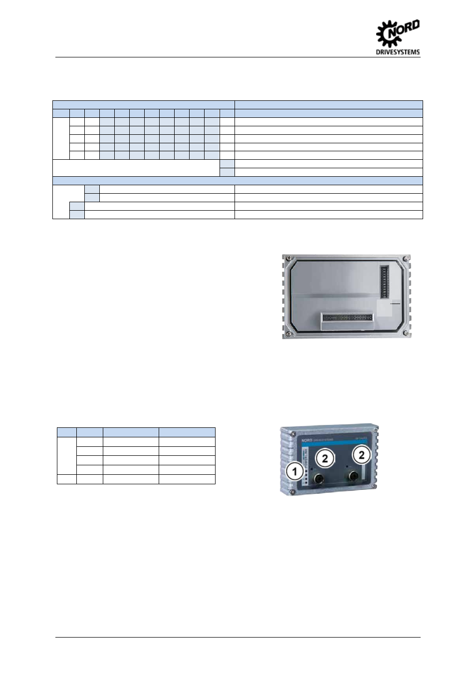 Configuration, Led displays, Powerlink bus module – sk tu4-pol | NORD Drivesystems TI 275281118 User Manual | Page 4 / 8