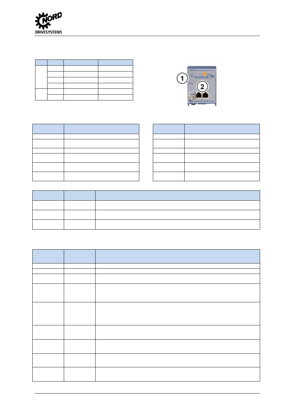 Led displays | NORD Drivesystems TI 275900150 User Manual | Page 5 / 8