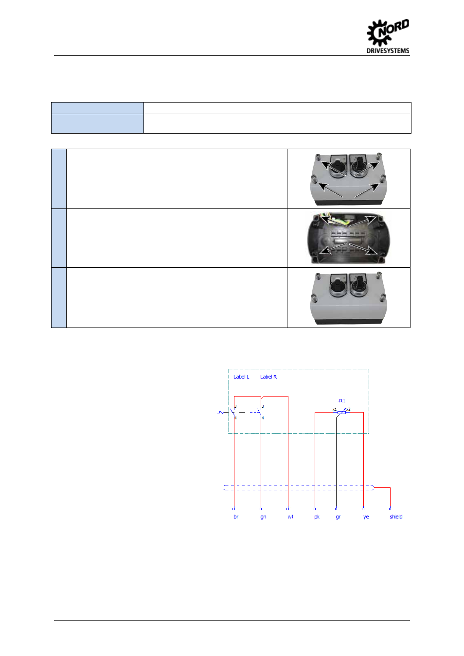 Installation, Connections | NORD Drivesystems TI 278910120 User Manual | Page 2 / 4