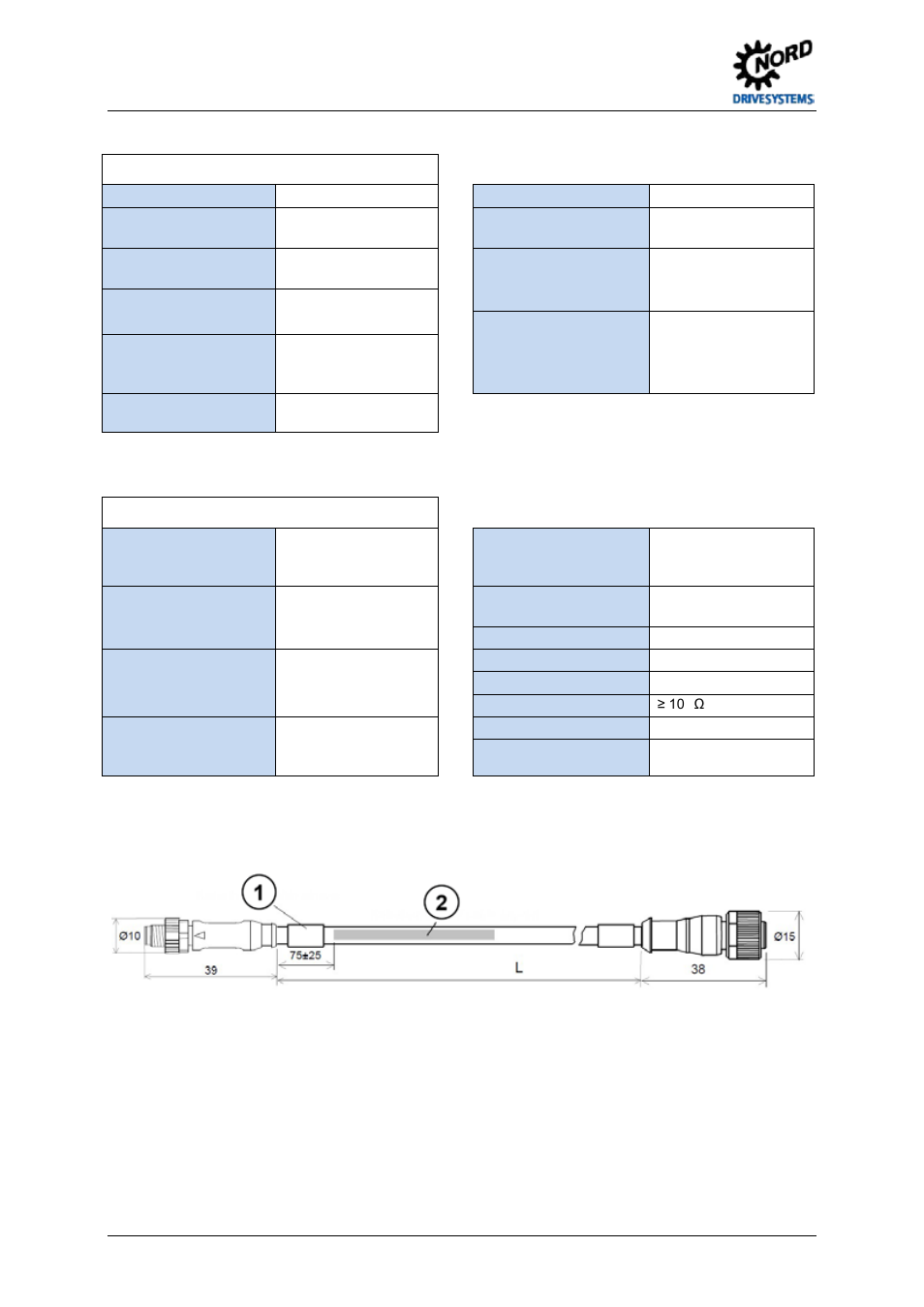 Technical data, Circuit diagram | NORD Drivesystems TI 278910061 User Manual | Page 2 / 4