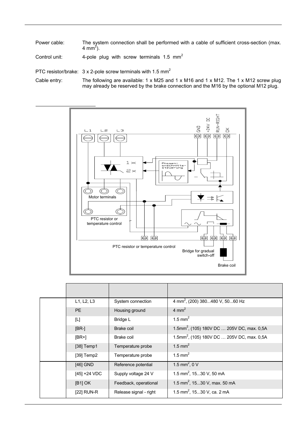 3 electrical connection | NORD Drivesystems BU0100 User Manual | Page 11 / 36