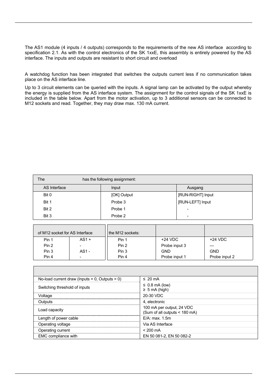 5 as interface bus connection | NORD Drivesystems BU0100 User Manual | Page 28 / 36