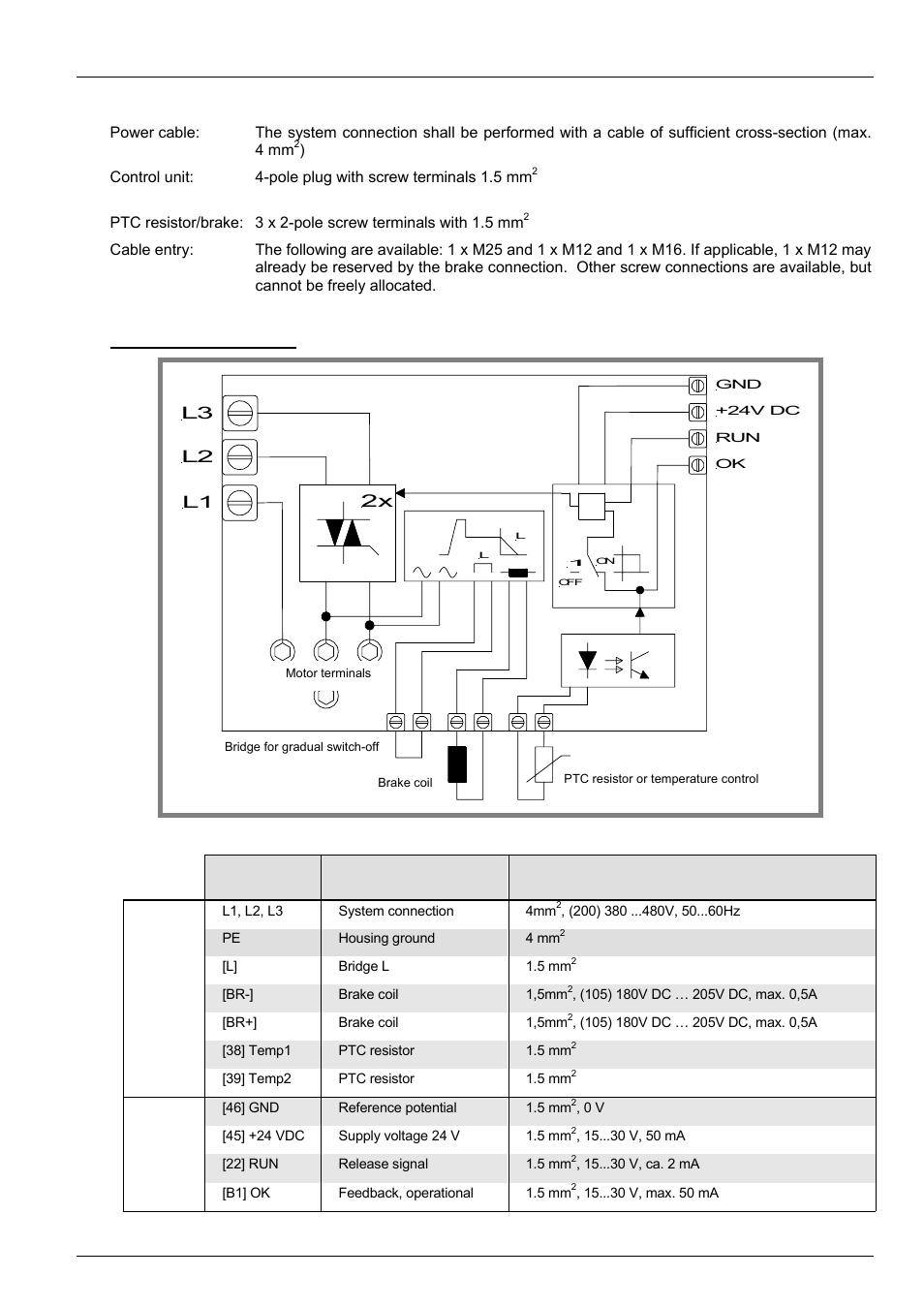 3 electrical connection | NORD Drivesystems BU0100 User Manual | Page 7 / 36