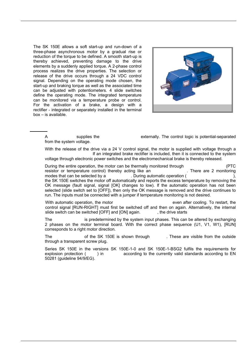 Sk 150e | NORD Drivesystems BU0100 User Manual | Page 9 / 36