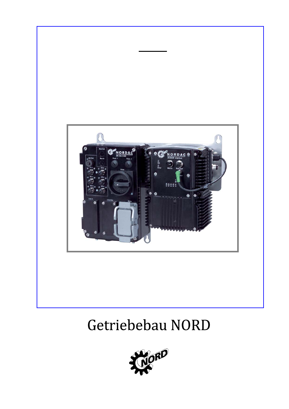 NORD Drivesystems BU0130 User Manual | 24 pages