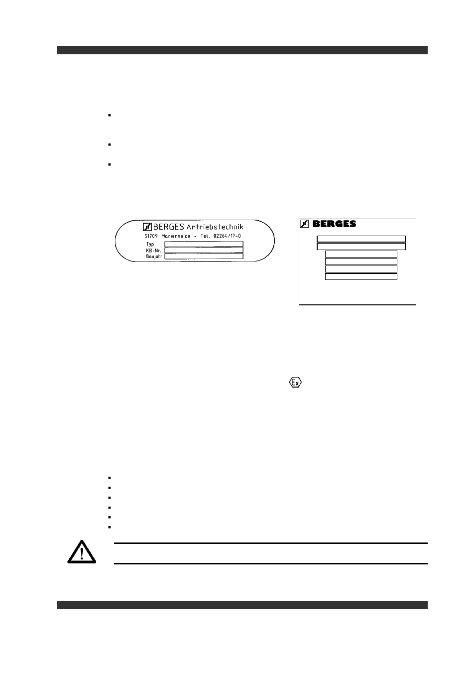 Tech.dat, 3technical data, 1 product characteristics | 1 mechanical construction, Technical data | NORD Drivesystems Berges-VG User Manual | Page 10 / 29