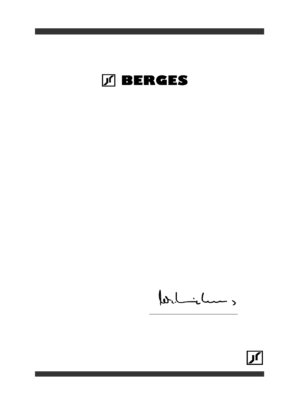 Herstell, 9manufacturer's declaration | NORD Drivesystems Berges-VG User Manual | Page 28 / 29