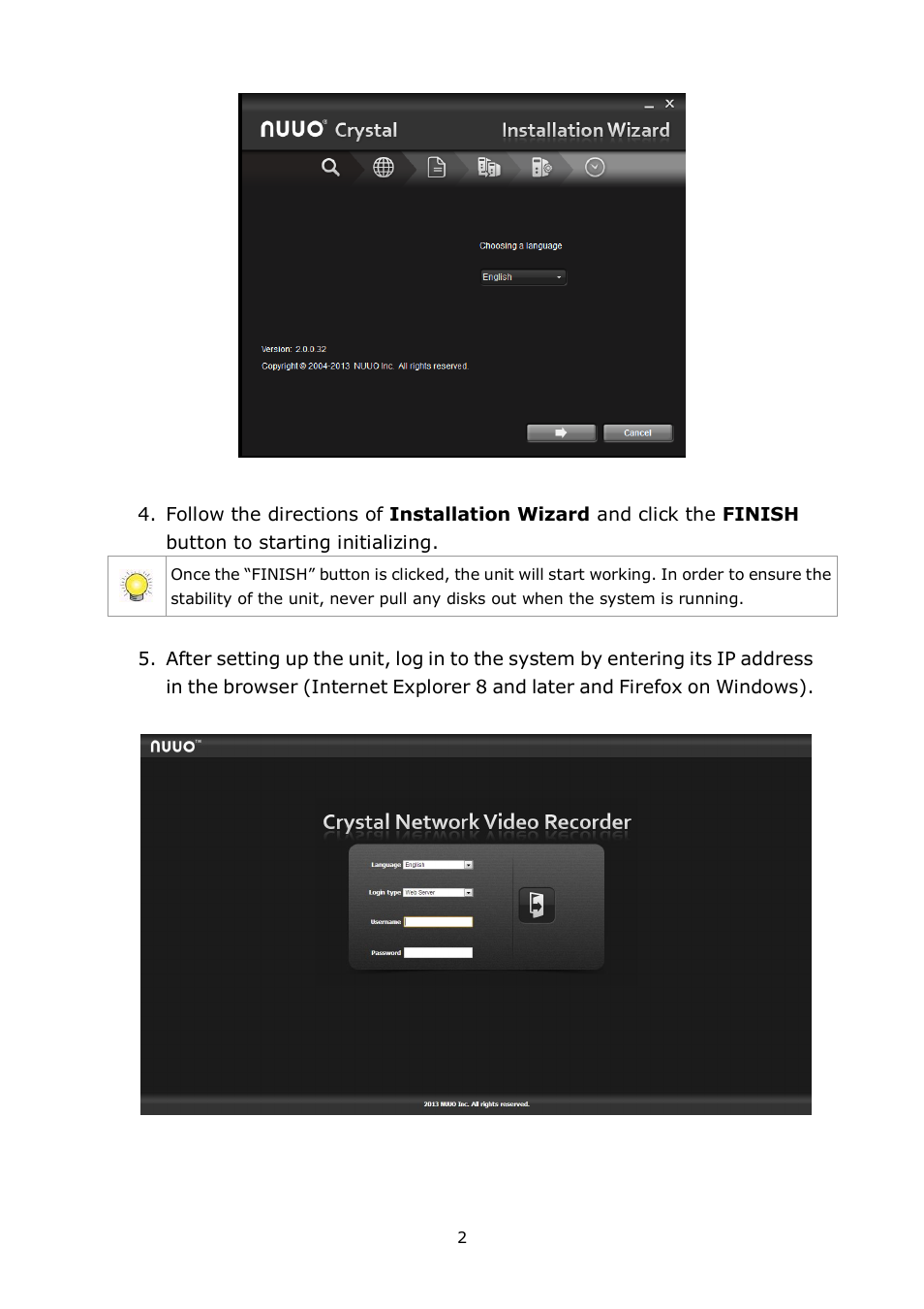 NUUO Crystal Titan User Manual | Page 4 / 37