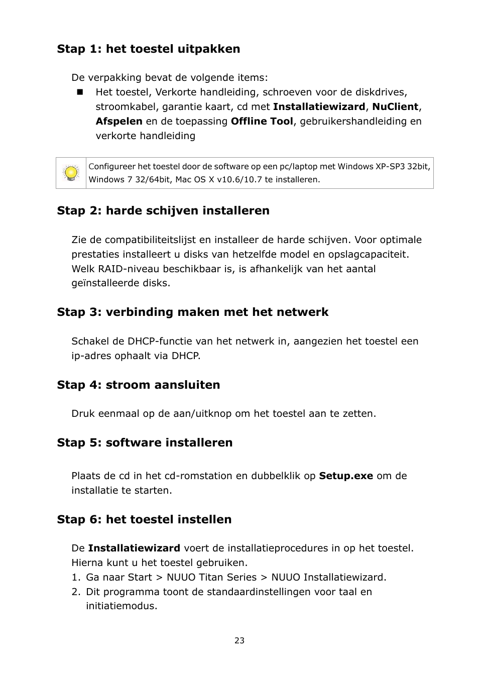 Nederlands | NUUO Titan NVR User Manual | Page 25 / 37