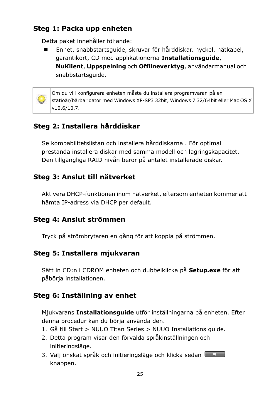 Svenska | NUUO Titan NVR User Manual | Page 27 / 37