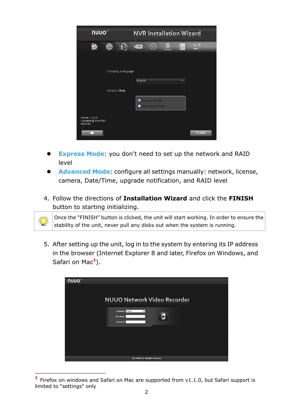 NUUO Titan NVR User Manual | Page 4 / 37