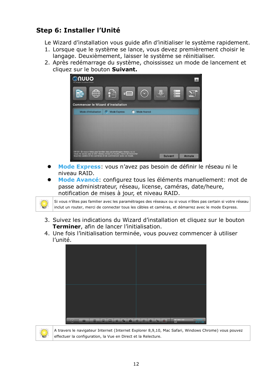 Step 6: installer l’unité | NUUO NVRsolo User Manual | Page 14 / 43