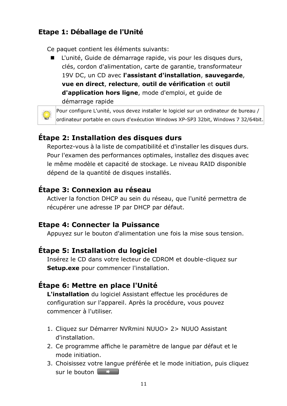 Français | NUUO NVRmini 2 User Manual | Page 13 / 43