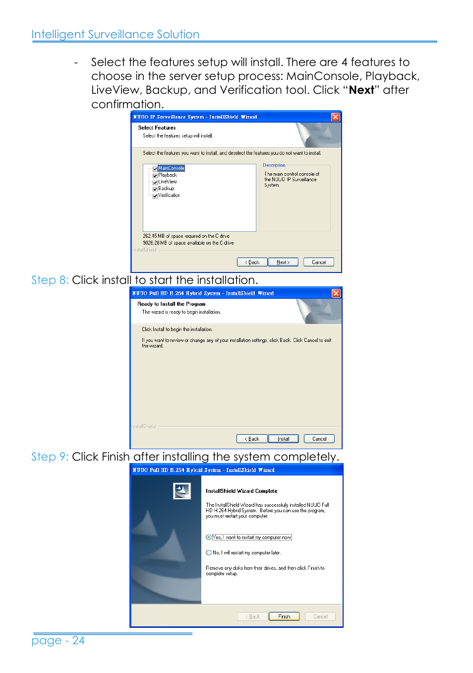 NUUO 8000HD SERIES User Manual | Page 25 / 29