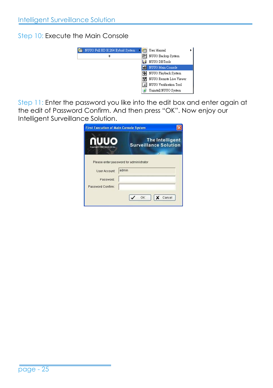 NUUO 8000HD SERIES User Manual | Page 26 / 29