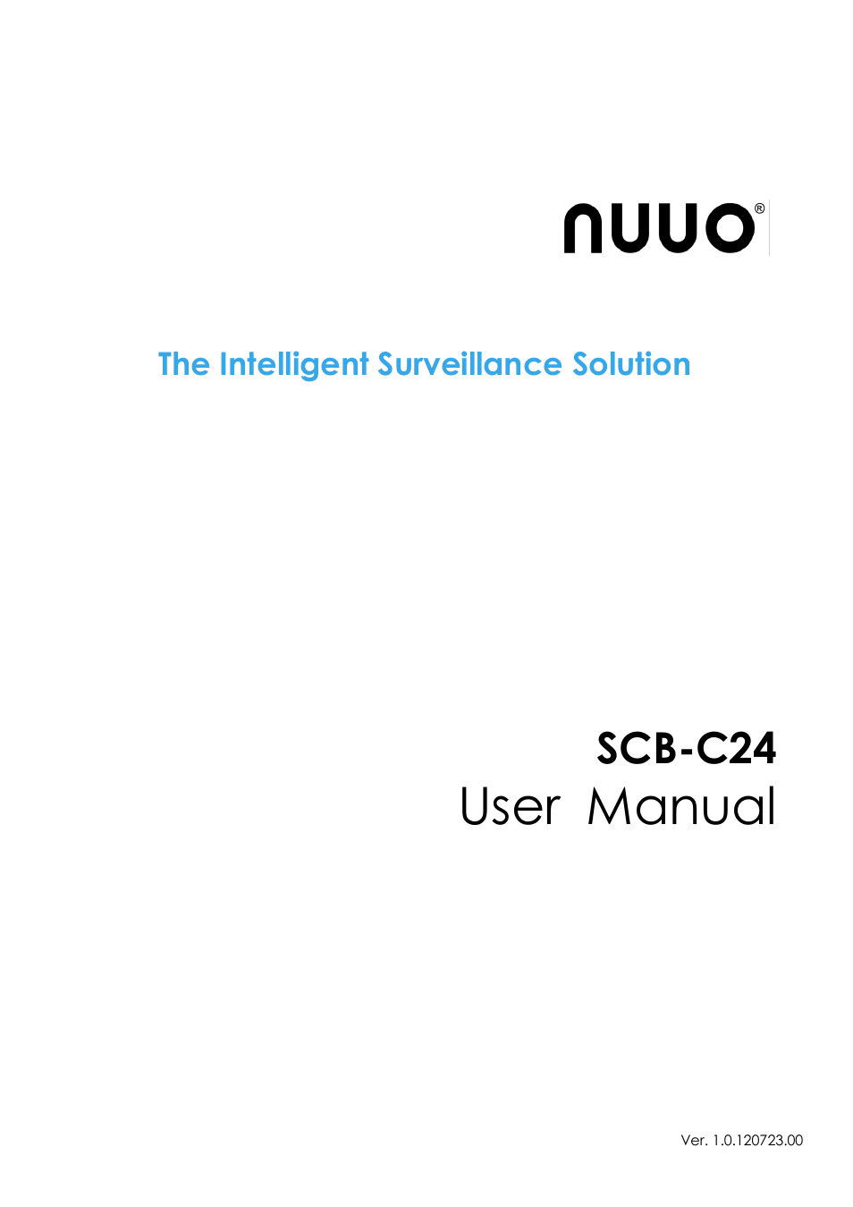 NUUO SCB-C24 User Manual | 17 pages