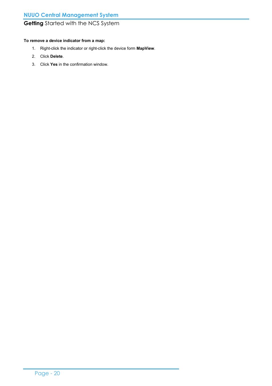 NUUO CMS User Manual | Page 20 / 21