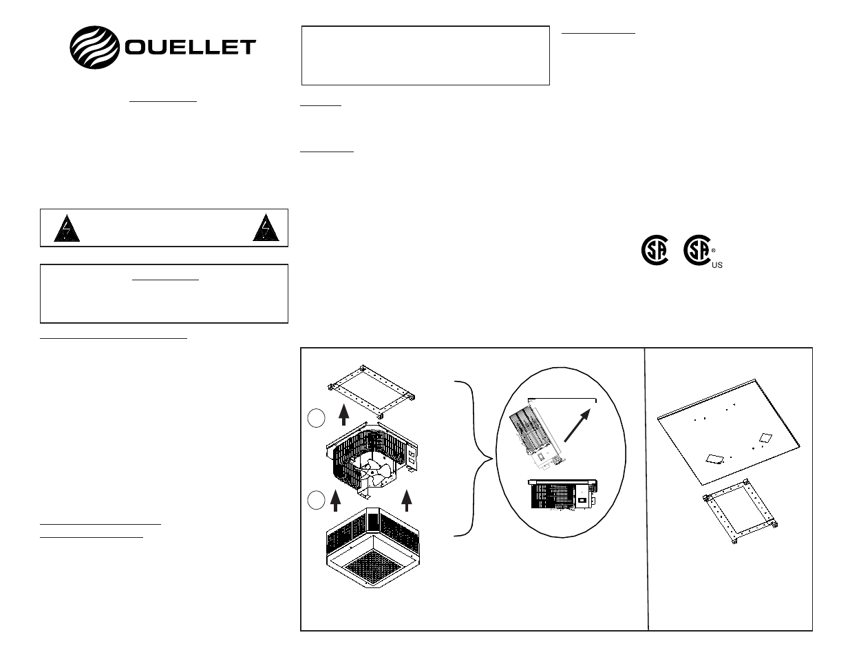 Ouellet ODS User Manual | 3 pages