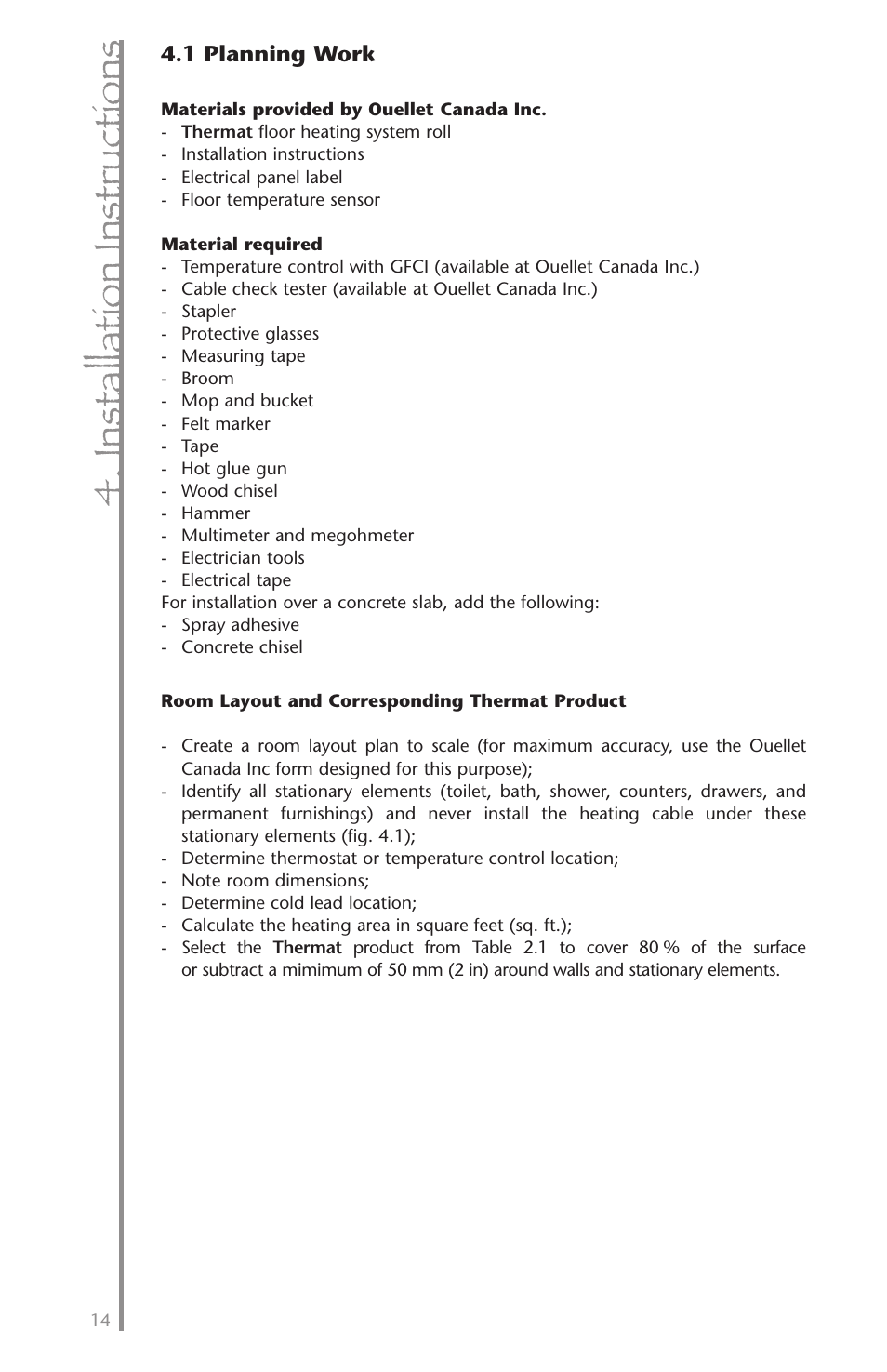 Ouellet OTM User Manual | Page 13 / 26