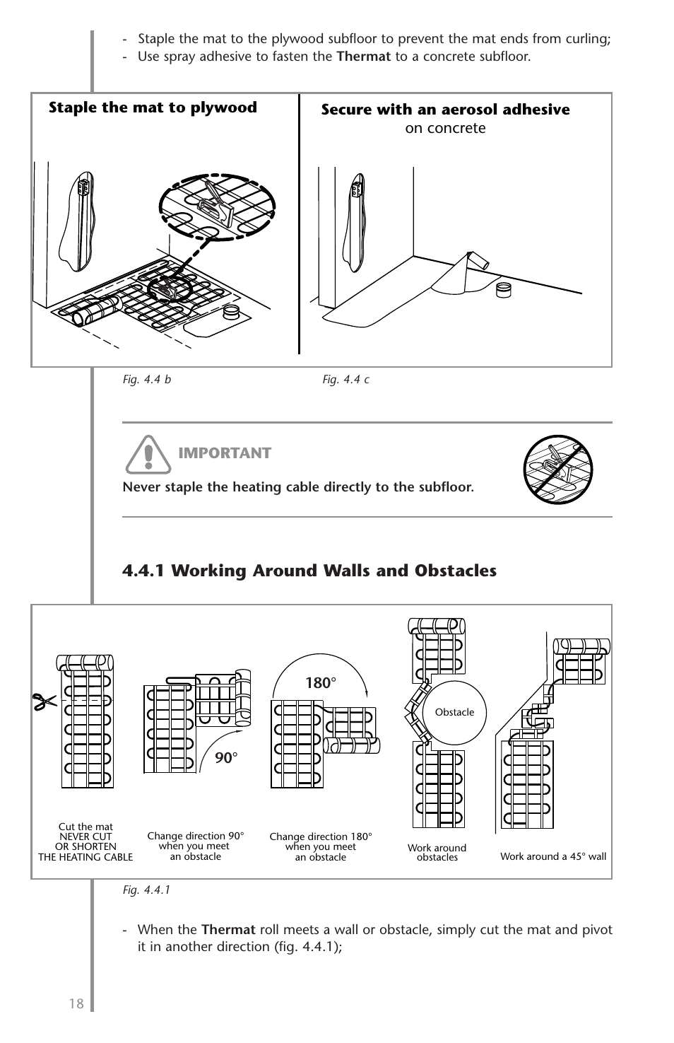 1 working around walls and obstacles | Ouellet OTM User Manual | Page 17 / 26