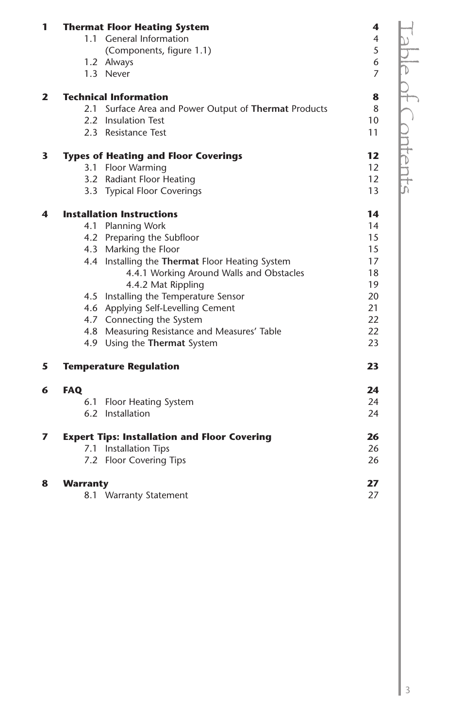 Tab le of c on te nts | Ouellet OTM User Manual | Page 2 / 26