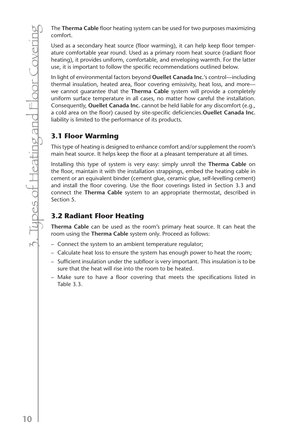 Ouellet OTR User Manual | Page 10 / 26