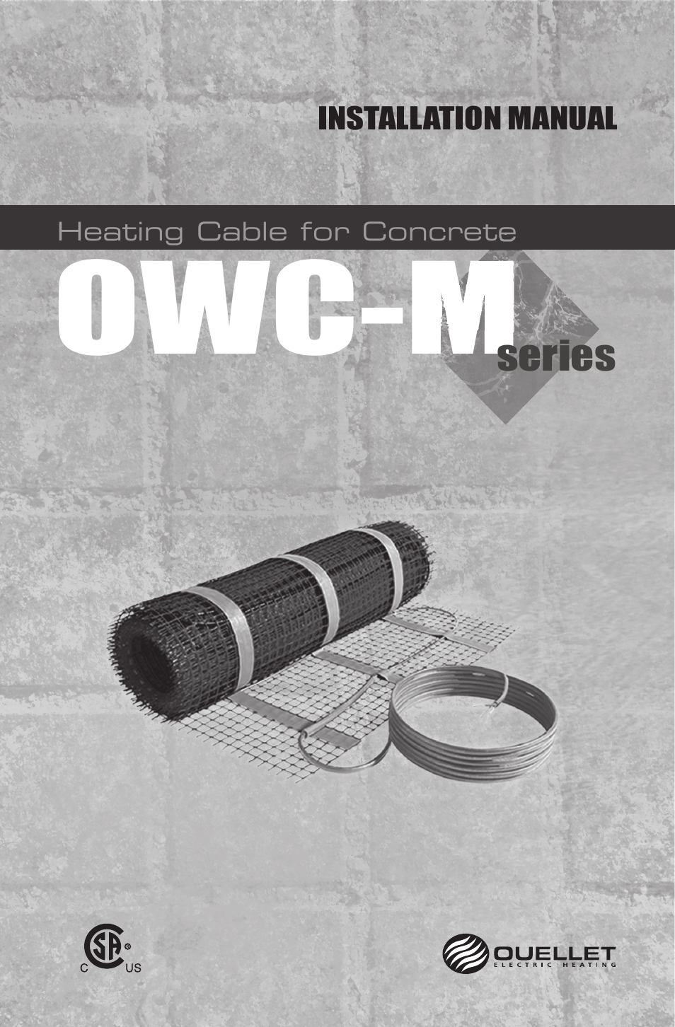 Ouellet OWC-M User Manual | 26 pages