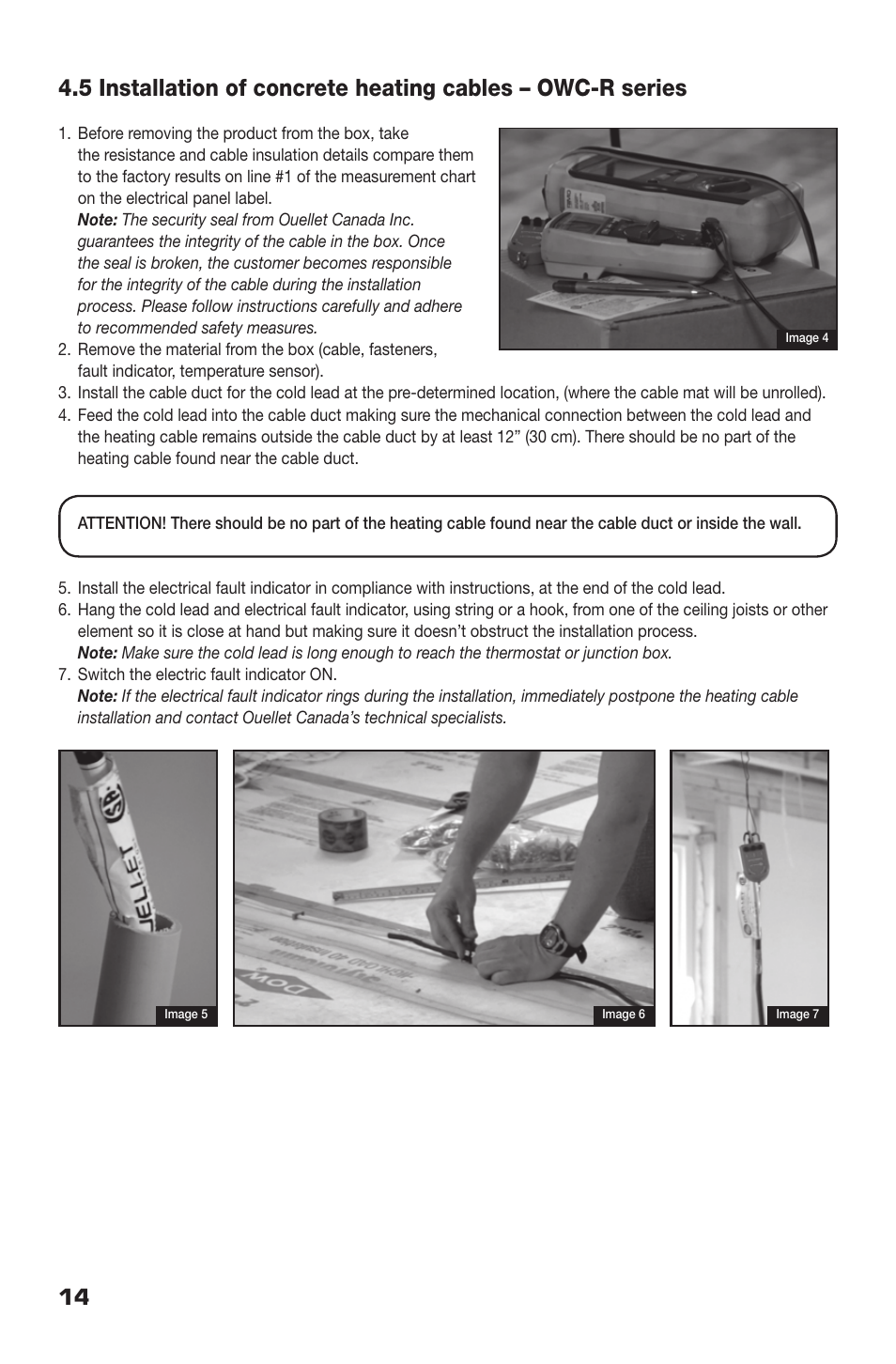 Ouellet OWC-R User Manual | Page 14 / 24