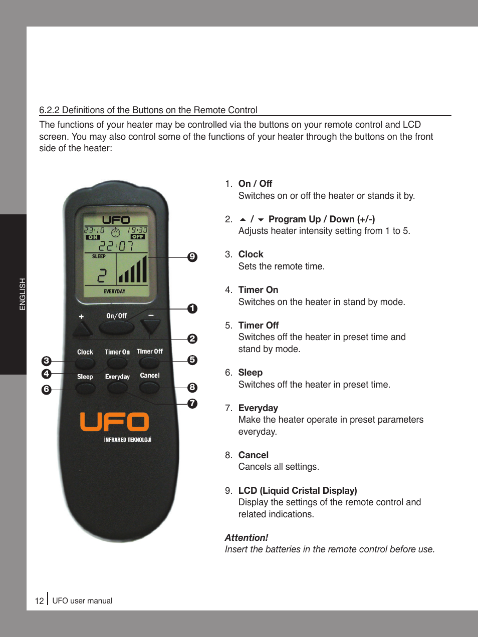 Ouellet UFO-E User Manual | Page 14 / 24