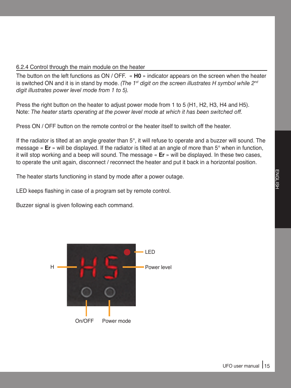 Ouellet UFO-E User Manual | Page 17 / 24