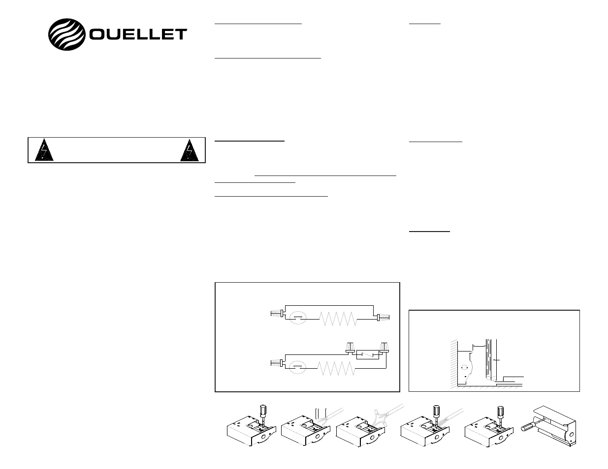 Ouellet OFM User Manual | 1 page