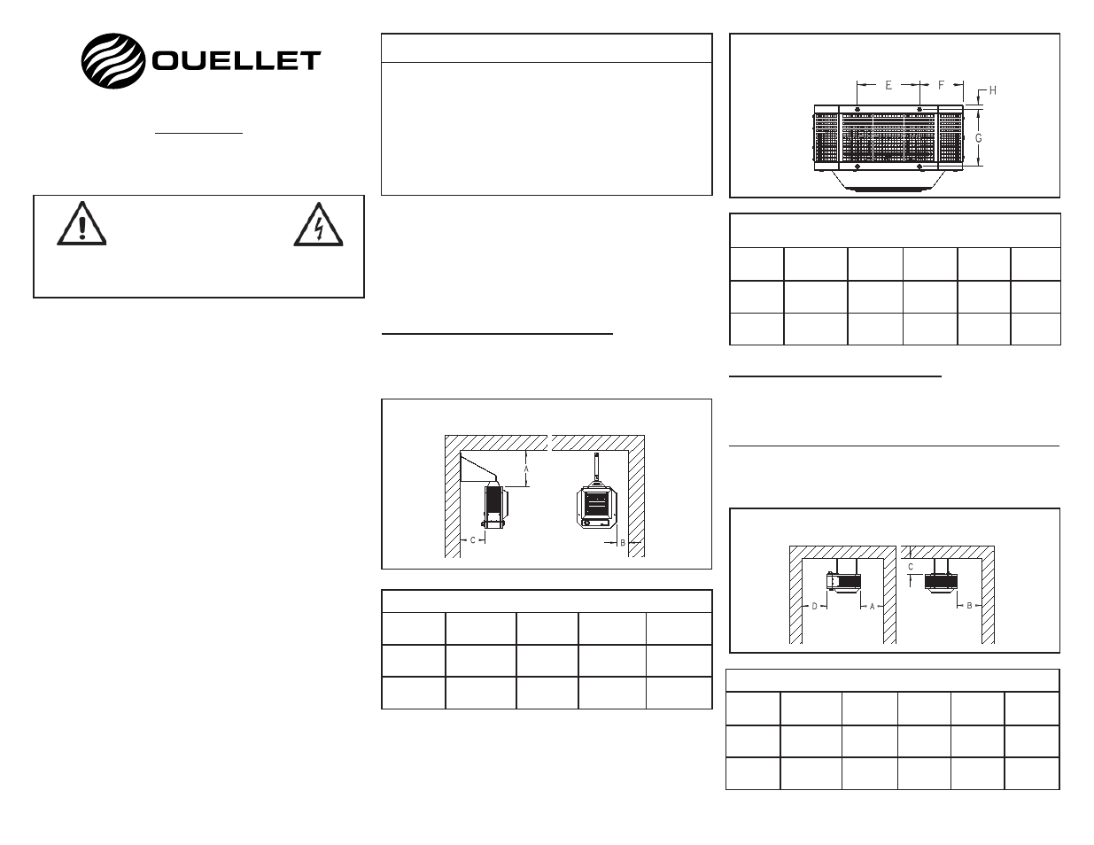 Ouellet OHV User Manual | 4 pages