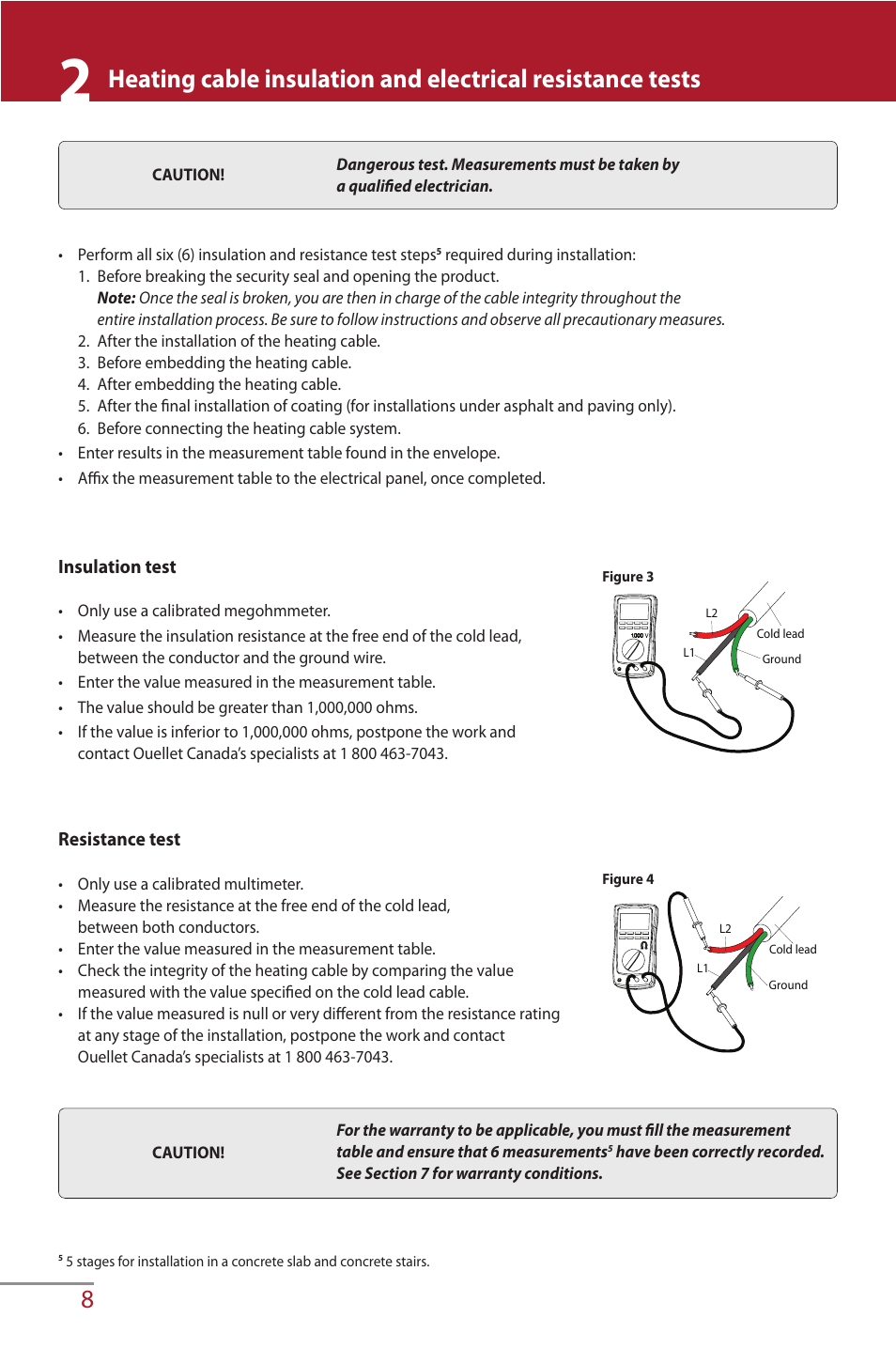 Ouellet OWS User Manual | Page 8 / 26