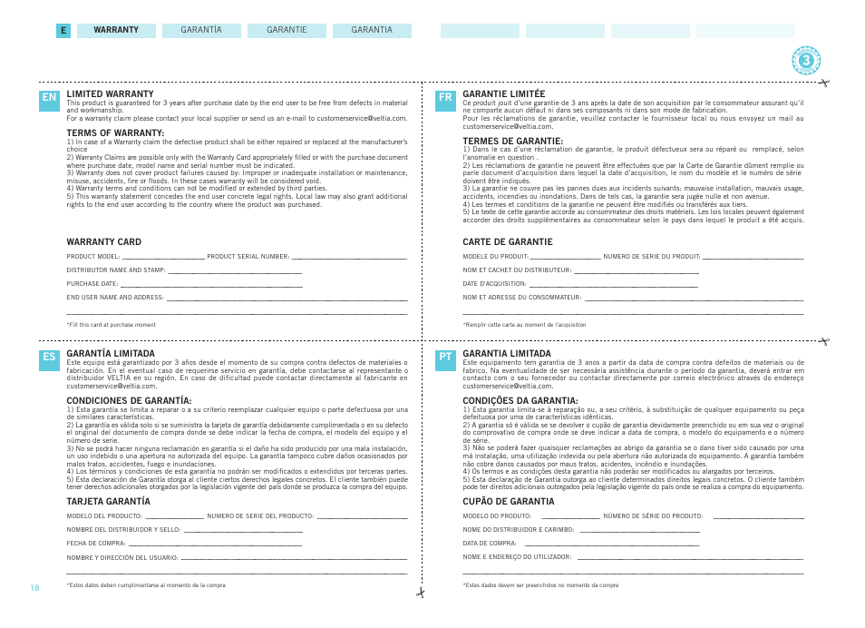 En es | Ouellet XAP User Manual | Page 18 / 20