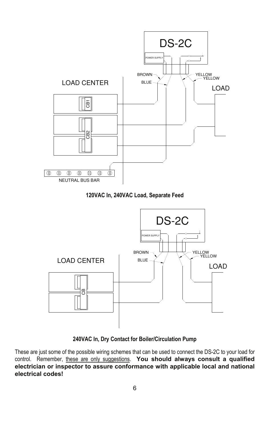 Ds−2c, Setting the configuration switches and adjustments | Ouellet DS-2C User Manual | Page 6 / 8