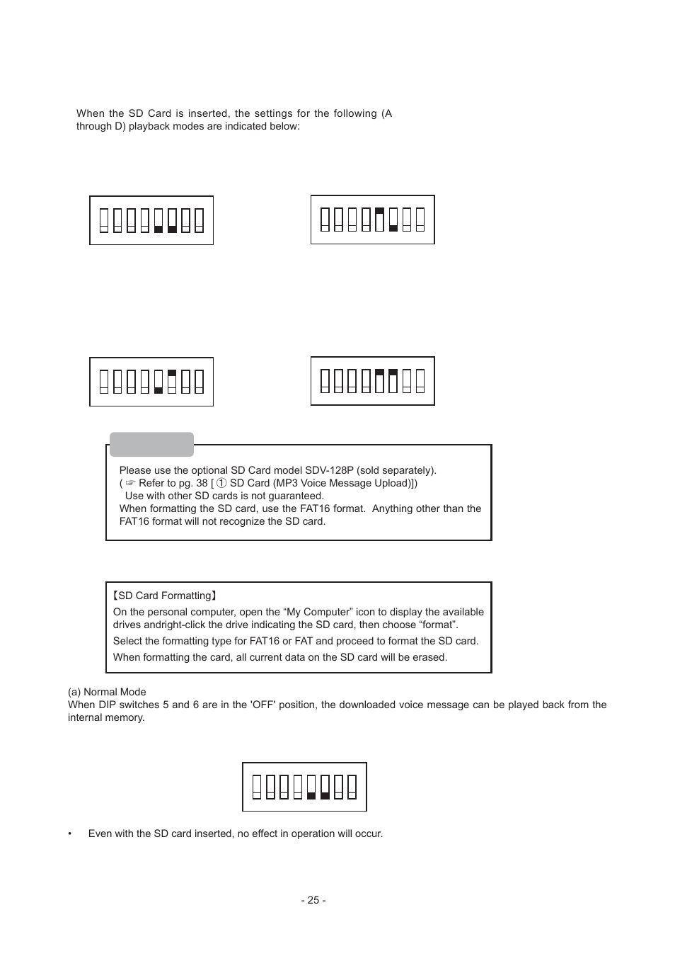 PATLITE FV-127JP User Manual | Page 25 / 38