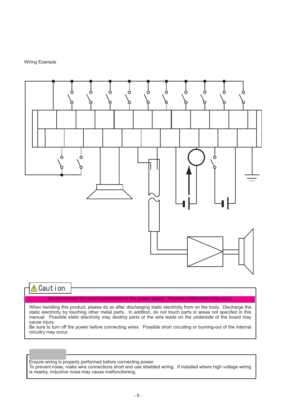 Cwvkqp | PATLITE FV-127JP User Manual | Page 9 / 38