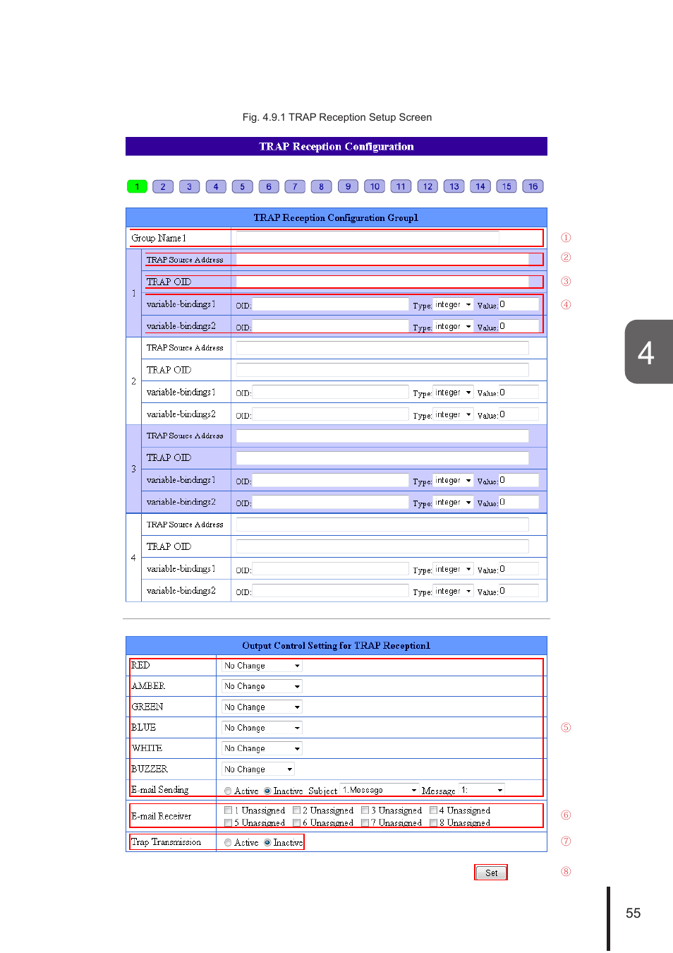 PATLITE NHL User Manual | Page 55 / 95