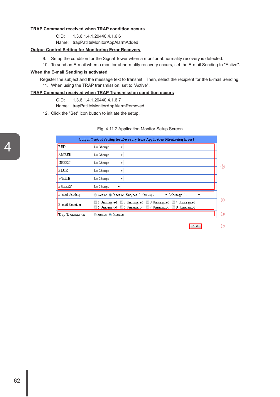 PATLITE NHL User Manual | Page 62 / 95