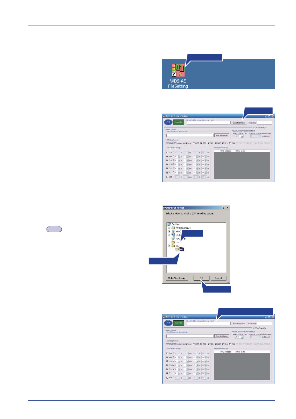 Creating file conﬁ guration | PATLITE WDR-LE User Manual | Page 81 / 102