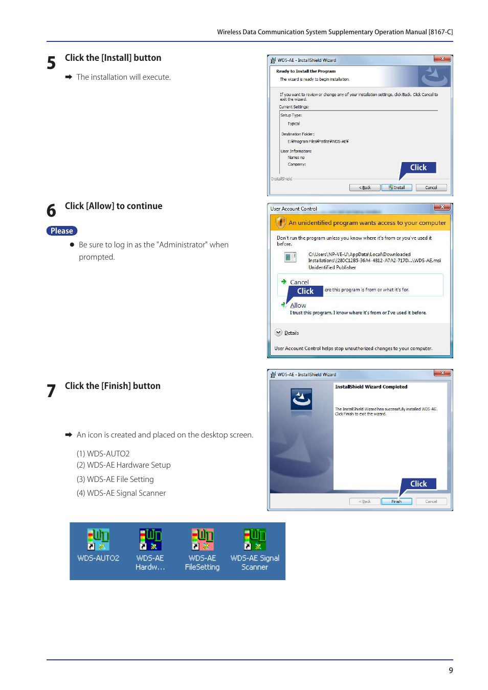 PATLITE WDR-LE User Manual | Page 9 / 24