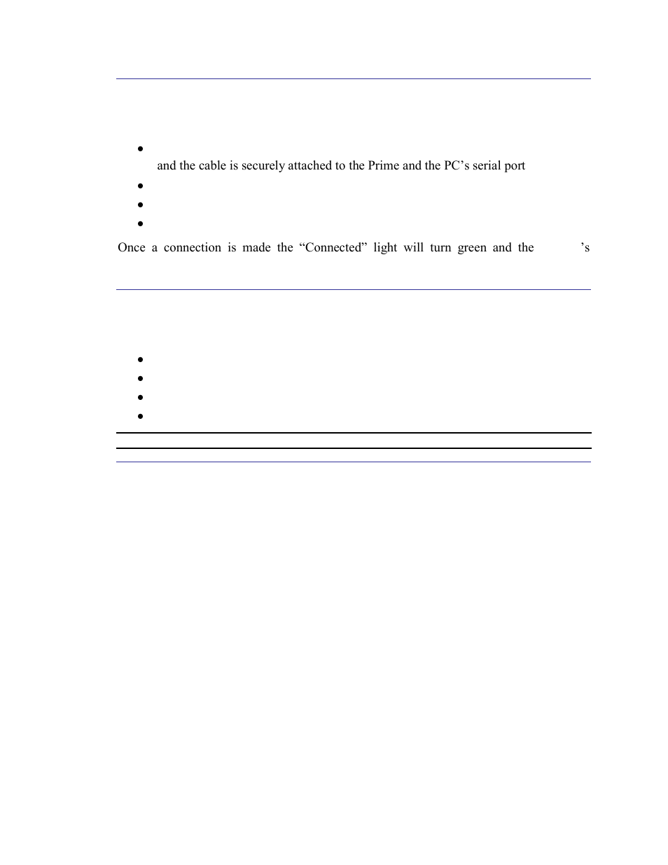 Initial connection, Changing baud rate, Changing modules | PNI CompassPoint Prime User Manual | Page 17 / 69