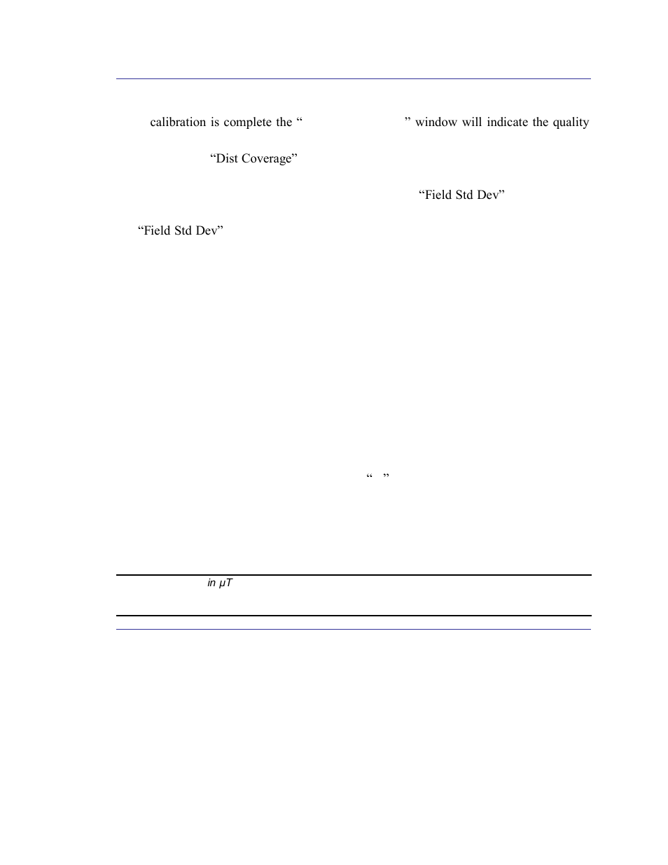 Calibration results, Current configuration | PNI CompassPoint Prime User Manual | Page 23 / 69