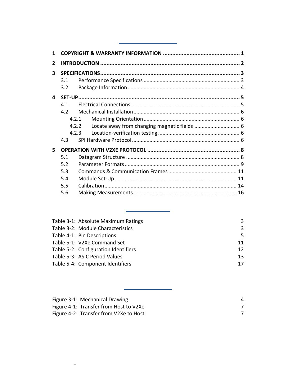 PNI CompassPoint V2Xe User Manual | Page 2 / 20