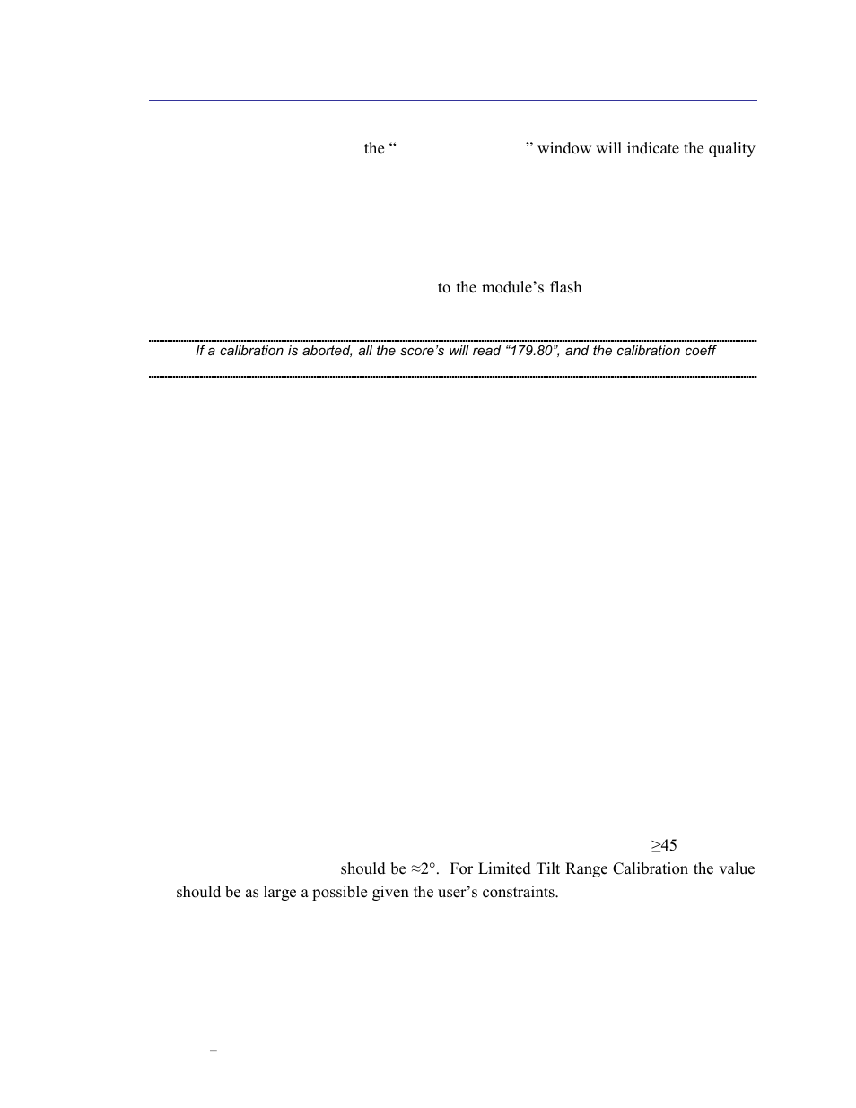 Calibration results, 2 calibration results | PNI TCM User Manual | Page 34 / 77