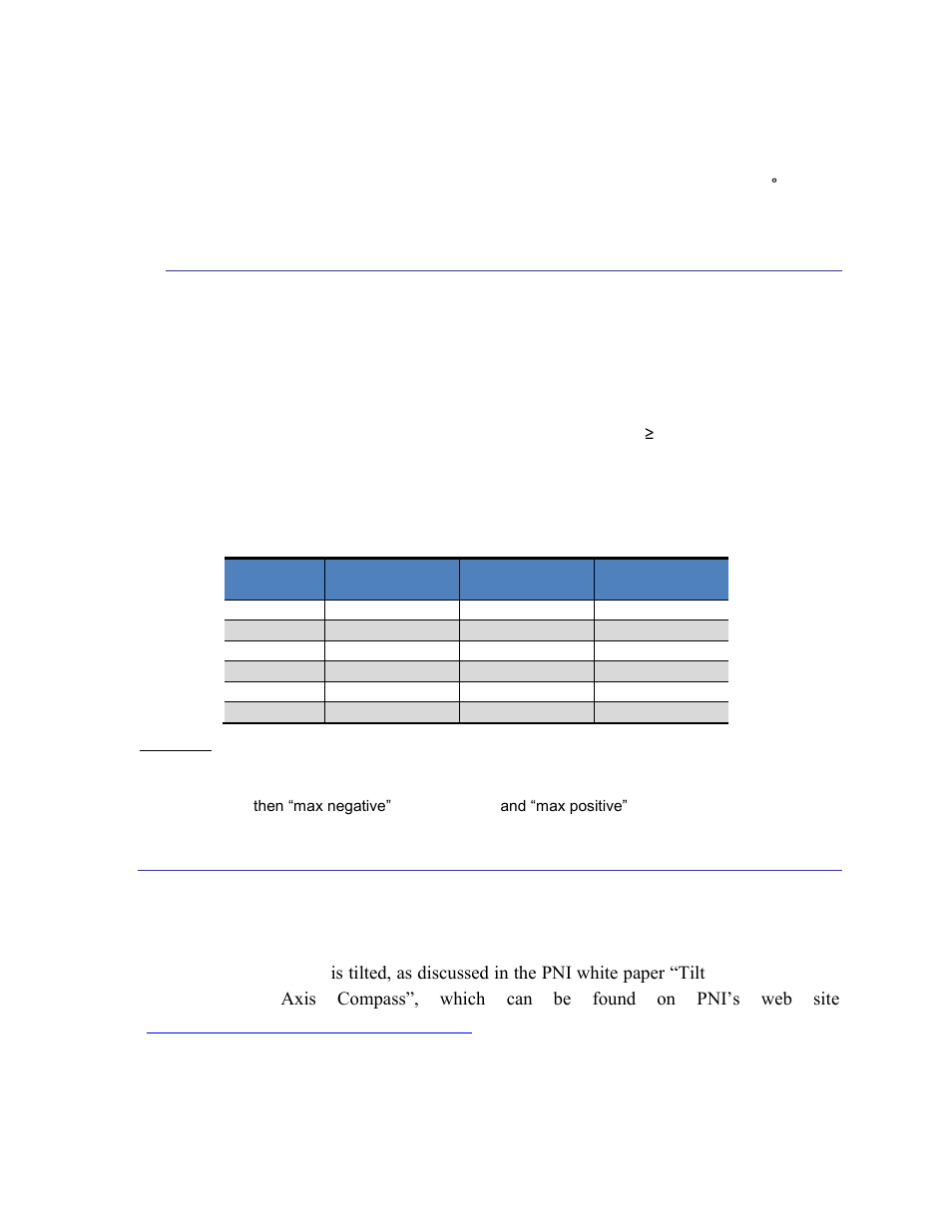 4 hard-iron-only calibration, 2 accelerometer calibration, Hard-iron-only calibration | Accelerometer calibration | PNI FieldForce Trax User Manual | Page 22 / 62