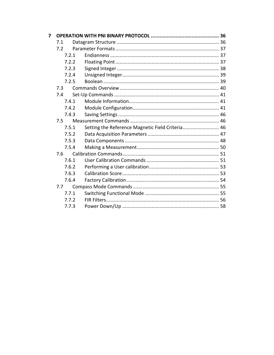 PNI FieldForce Trax User Manual | Page 3 / 62