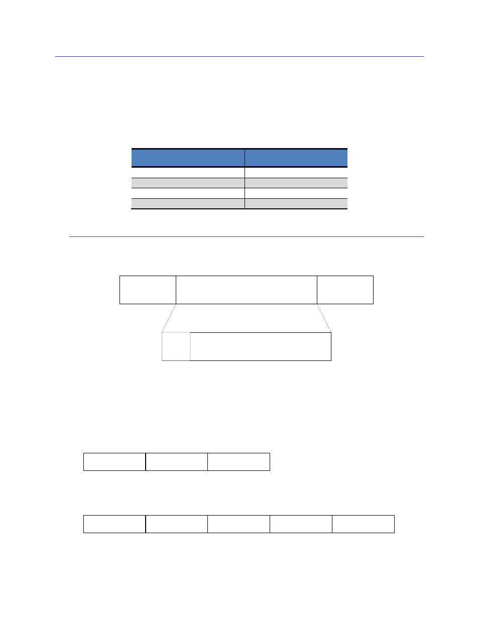 7 operation with pni binary protocol, 1 datagram structure, Operation with pni binary protocol | Datagram structure, Figure 7-1: datagram structure, Table 7-1: port configuration, On 7, 7operation with pni binary protocol | PNI FieldForce Trax User Manual | Page 40 / 62